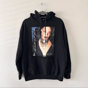 💜 Aaliyah Unisex Hoodie Sweater Size Large
